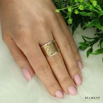 Złoty ażurowy pierścionek PI 2419 375 ✓Pierścionek złoty✓ Pierścionki Damskie w Sklepie z Biżuterią zegarki-diament.pl✓Piękne i Eleganckie Pierścionki dla Kobiet✓Prawdziwe Złoto✓Darmowa wysyłka✓.jpg